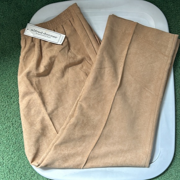 NWT Alfred Dunner comfort waist saddle classic fit pant size 10 - Picture 2 of 6